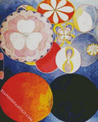 Hilma Of klint Abstract Art diamond painting