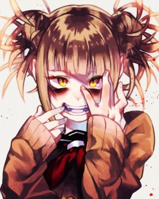 Himiko Toga Anime Girl diamond painting