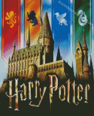 Hogwarts School Harry Potter diamond painting