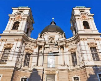 Holy Trinity Roman Catholic Church Salzburg diamond painting