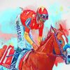 Horse Race Art diamond painting