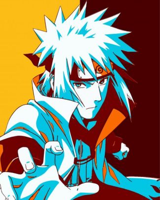 Illustration Minato Namikaze diamond painting