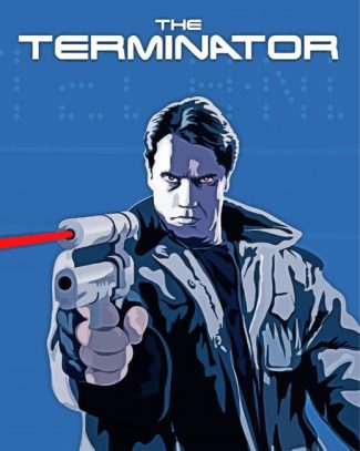 Illustration The Terminator diamond painting