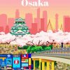 Japan Osaka Poster diamond painting