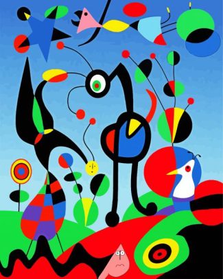 Joan Miro Abstract Art diamond painting