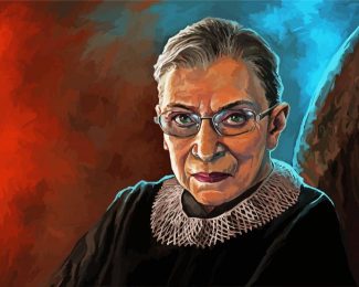 Joan Ruth Bader Ginsburg diamond painting