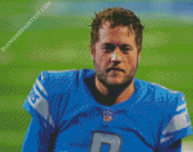 John Matthew Stafford diamond painting