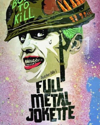 Joker Full Metal Jacket Diamond painting