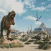 Jurassic Geologic Period diamond painting