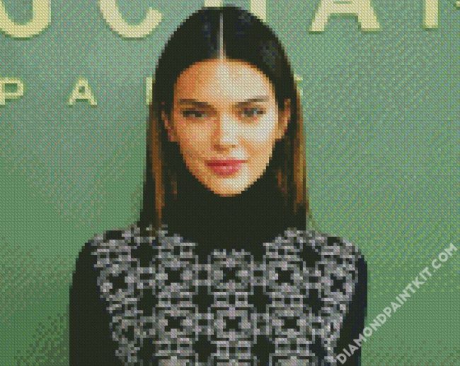 kendall Jenner Diamond painting