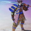 Kensei Japanse Warrior diamond painting