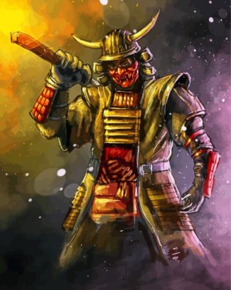 Kensei Warrior diamond painting