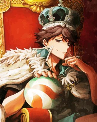 King Toru Oikawa diamond painting