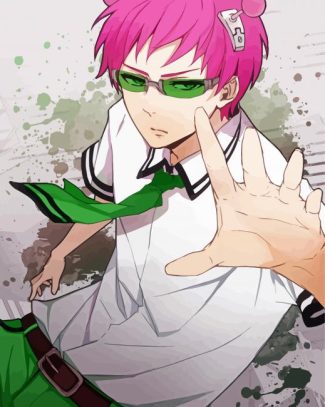 Kusuo Saiki Anime diamond painting