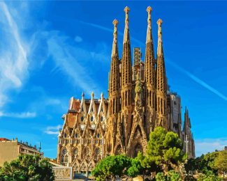 La Sagrada Familia diamond painting