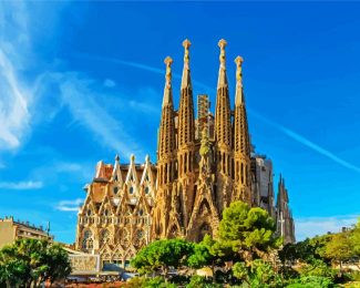 La Sagrada Familia diamond painting