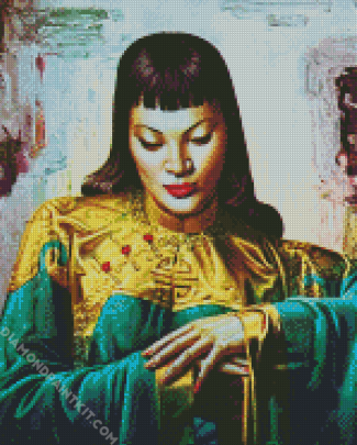 Lady From The Orient Vladimir Tretchikoff diamond painting