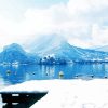 Lake Annecy In Winter diamond painting