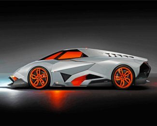 Lamborghini Egoista Car diamond painting