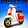 Lambretta Scooter diamond painting