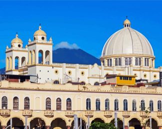 Libertad Plaza El Salvador diamond painting