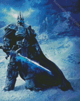 Lich King Arthas Menethil diamond painting