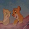 Lion King Simba And Nala diamond painting