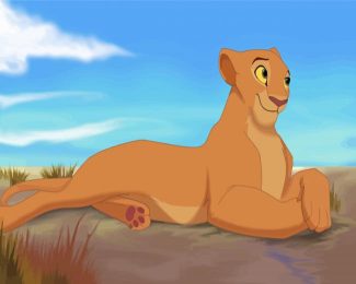 Lioness Nala diamond painting