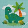 Little Dinosaur Baby diamond painting