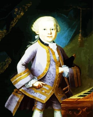 Little Mozart diamond painting