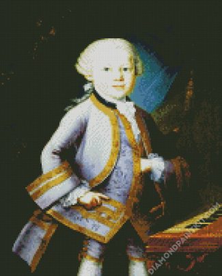 Little Mozart diamond painting