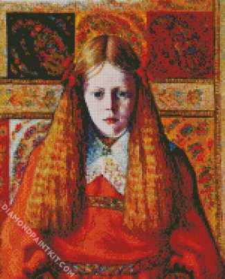 Little Norwegian Girl diamond painting