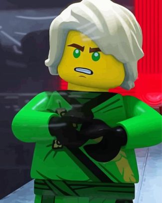 Lloyd Montgomery Garmadon Ninjago daimond painting