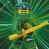 Lloyd Montgomery Garmadon daimond painting