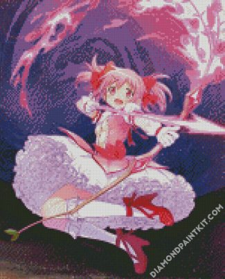 Magica madoka kaname diamond painting