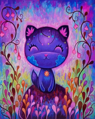 Magical Cat diamond painting