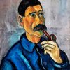 Man With Pipe diamond painting