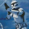 Mandalorian Scout Trooper diamond painting