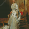 Margaret Stuyvesant Rutherfurd White By Sargent diamond painting