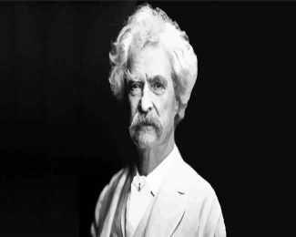 Mark Twain Author diamond painting