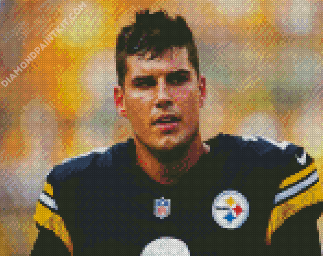 Mason Rudolph Pittsburgh Steelers diamond painting