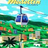 Medellin Colombia Poster diamond painting