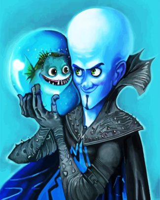 Megamind And Minion diamond painting