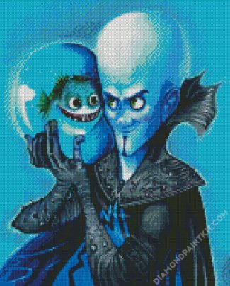 Megamind And Minion diamond painting