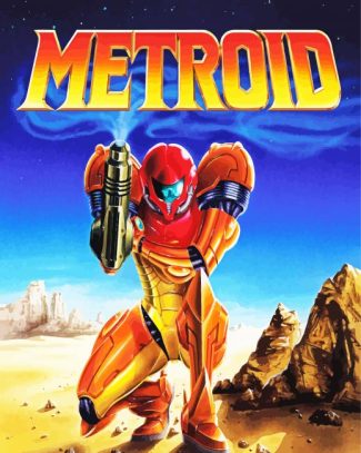 Metroid Game diamond painting