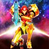 Metroid Video Game diamond painting