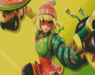 Min Min Arma Character diamond painting