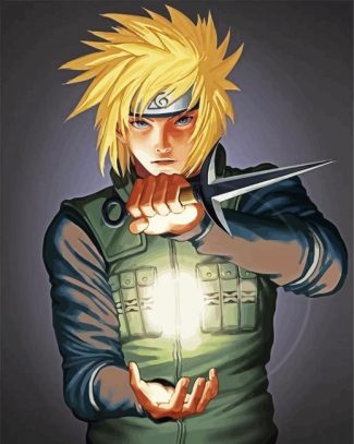 Minato Namikaze Naruto Anime diamond painting