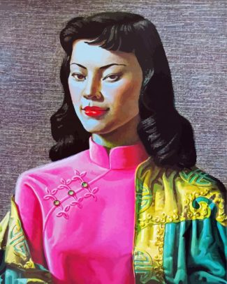 Miss Wong Tretchikoff Art diamond painting