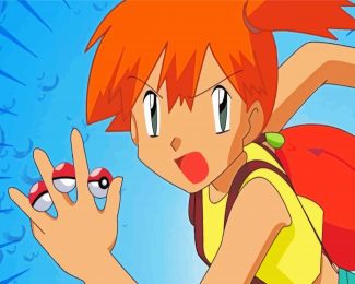 Misty Pokemon diamond painting